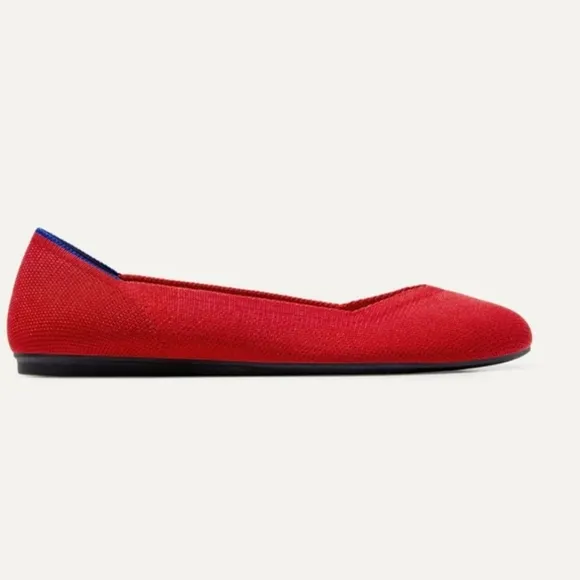 ✨️❤️  Rothy's Womens 7.5 The Flat Fabric Slip On Ballet Flats ✨️❤️