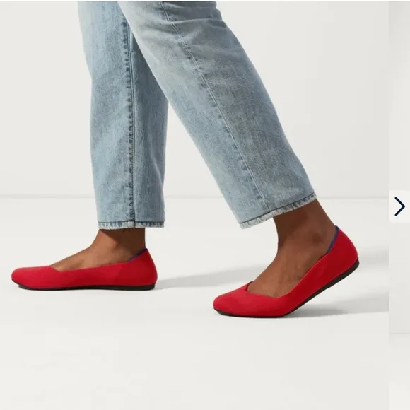 ✨️❤️  Rothy's Womens 7.5 The Flat Fabric Slip On Ballet Flats ✨️❤️
