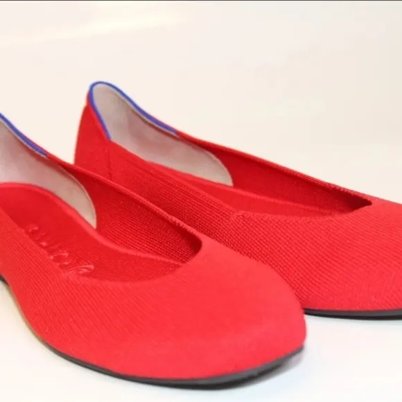 ✨️❤️  Rothy's Womens 7.5 The Flat Fabric Slip On Ballet Flats ✨️❤️