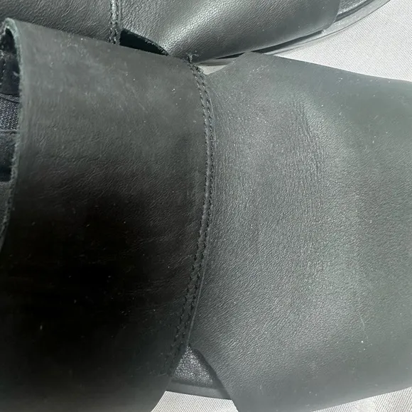🆕 Sorel Ella ll black leather Slingback Sandal size 11