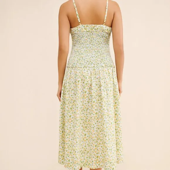 068 Free People Lavender Daze Dress NWT Size Medium