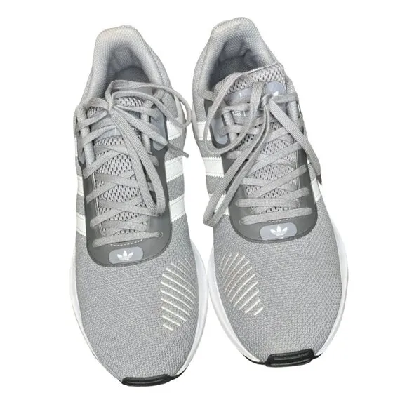 10 1/2 Authentic Adidas Originals Swift Run Gray Running Shoes Mesh‎ Comfortable
