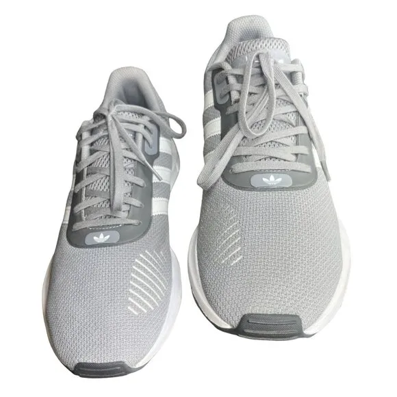 10 1/2 Authentic Adidas Originals Swift Run Gray Running Shoes Mesh‎ Comfortable
