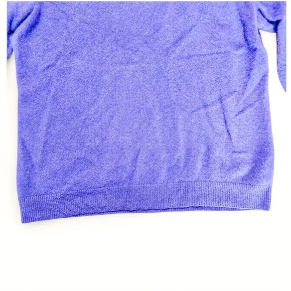 100% Cashmere 3/4 Sleeve Sweater