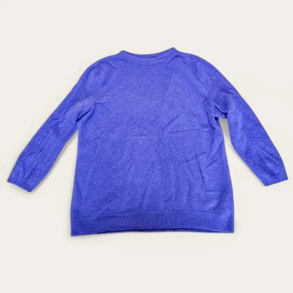 100% Cashmere 3/4 Sleeve Sweater