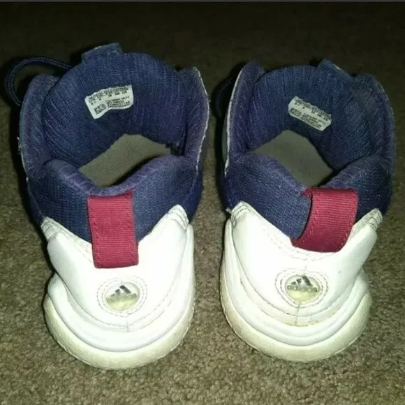 2012 Adidas Top Ten 2000 Basketball White Indigo