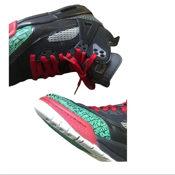 𝅺2017 Air Jordan Nike Spizike svart Joker Basketball youth 5.5 sneakers