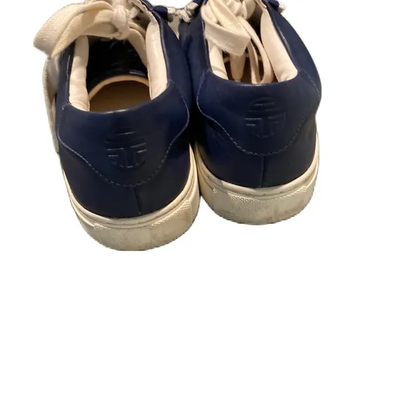 #312 TORY BURCH Ruffle Sneakers In Sea Blue