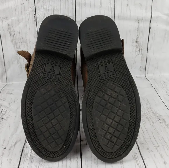 327suo  FRYE 97502 Engineer Pull On boots