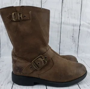 327suo  FRYE 97502 Engineer Pull On boots