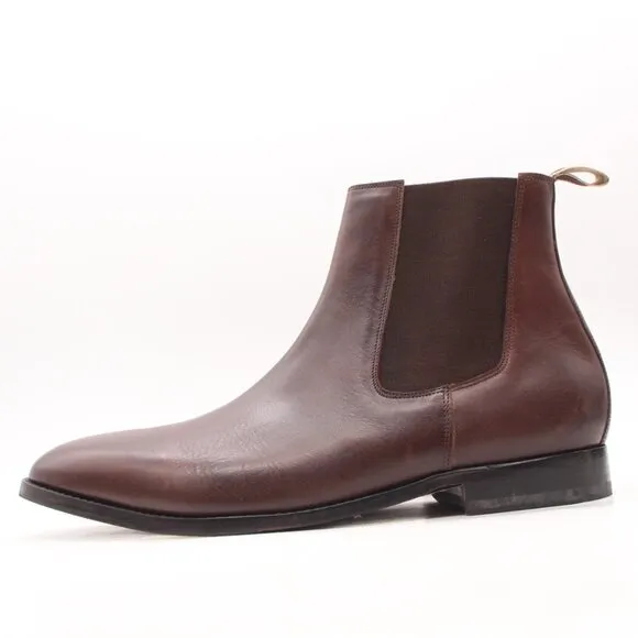 3dm Lifestyle Chelsea Men's UK Size 13 Brown Leather Pull On Boots