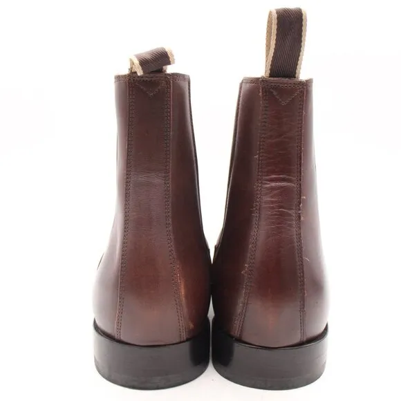 3dm Lifestyle Chelsea Men's UK Size 13 Brown Leather Pull On Boots