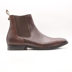 3dm Lifestyle Chelsea Men's UK Size 13 Brown Leather Pull On Boots