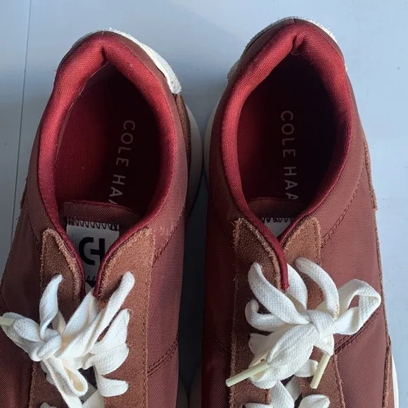 473 COLE HAAN Grand‎ CC Midtown Contrast Sole Suede Sneakers Men’s Size 9.5