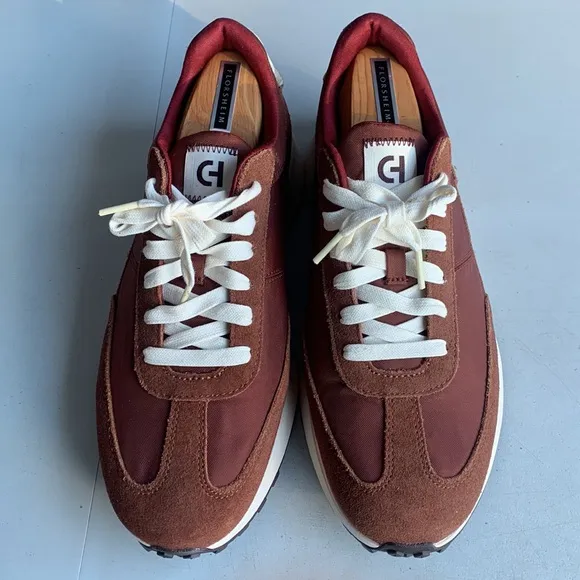 473 COLE HAAN Grand‎ CC Midtown Contrast Sole Suede Sneakers Men’s Size 9.5