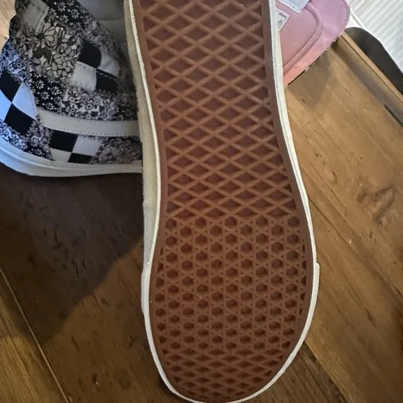 #54❤️ BNWT VANS PATCHWORK FLORAL SK8 SNEAKERS MENS 13