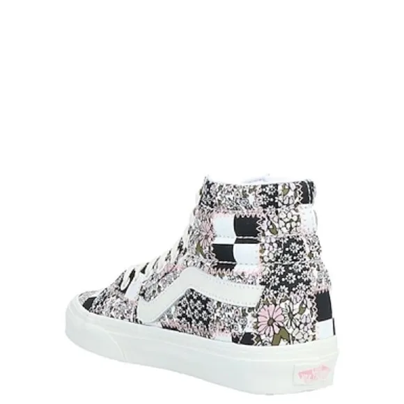 #54❤️ BNWT VANS PATCHWORK FLORAL SK8 SNEAKERS MENS 13