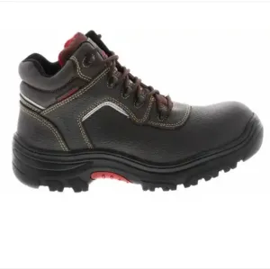 77144W BRN  SKECHERS BURGIN SOSDER MEN'S SAFETY TOE BOOT
