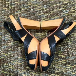 A Détacher  Leather Pumps Sandals