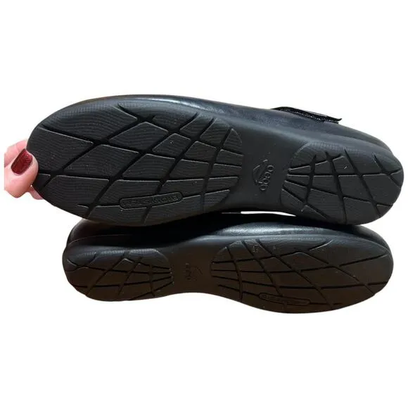 ABEO Talia Women's Size 7 Narrow Black Shoes Mary Jane Flats Comfort Orthotic