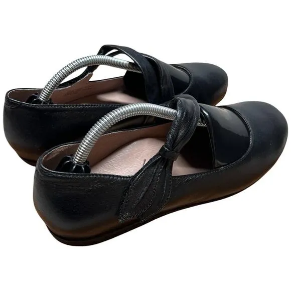ABEO Talia Women's Size 7 Narrow Black Shoes Mary Jane Flats Comfort Orthotic