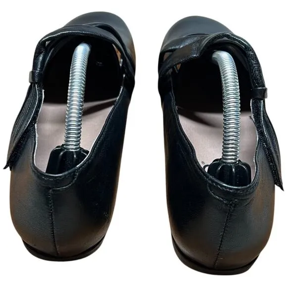 ABEO Talia Women's Size 7 Narrow Black Shoes Mary Jane Flats Comfort Orthotic