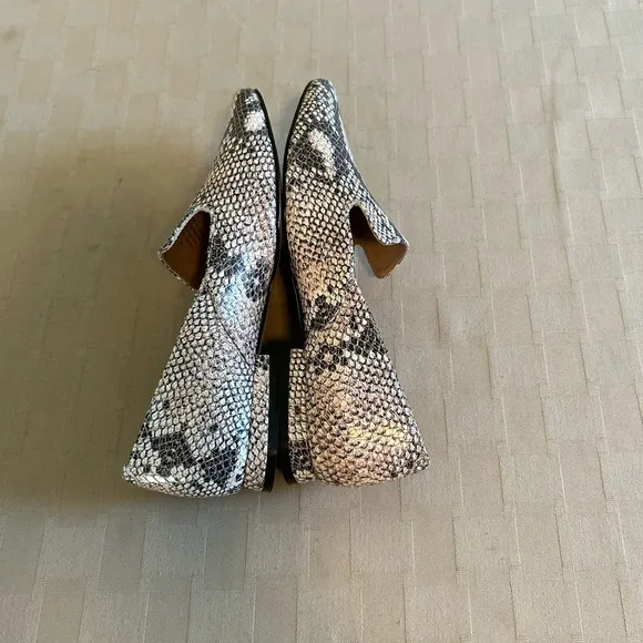 Able Local   Global Leather Lizbeth Snakeskin Loafers