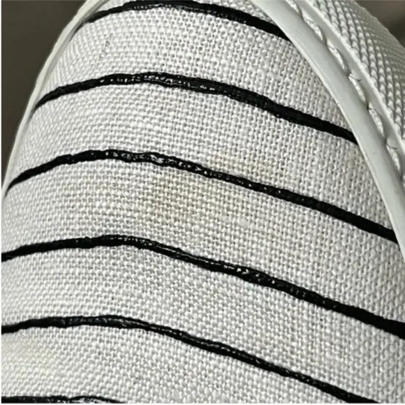 ACNE STUDIOS Stripe White/Black Sneakers Size 40