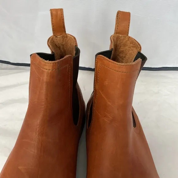 Adelante “The Mendoza” Light Brown Pull-on Leather Boots Men’s 11.5 E