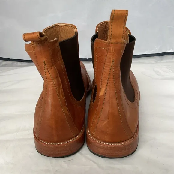Adelante “The Mendoza” Light Brown Pull-on Leather Boots Men’s 11.5 E