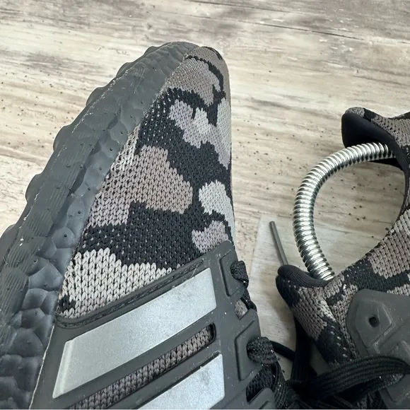 Adidas Black‎ Camo Sneakers