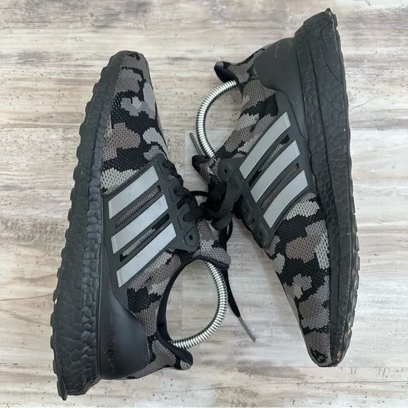 Adidas Black‎ Camo Sneakers