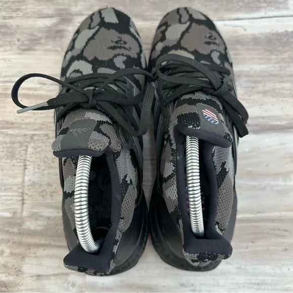 Adidas Black‎ Camo Sneakers