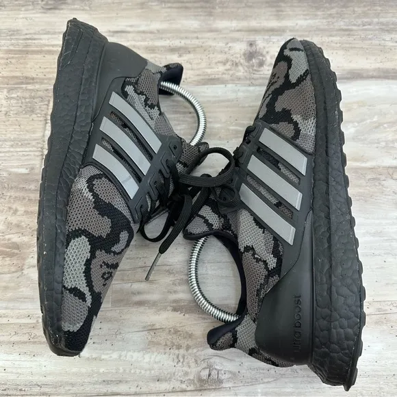 Adidas Black‎ Camo Sneakers