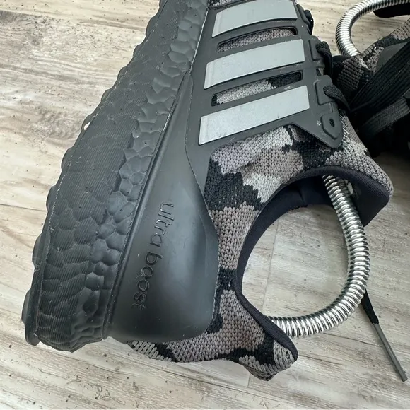 Adidas Black‎ Camo Sneakers