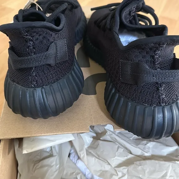 adidas Black Sneakers with Sock-like Fit and Textured Sole