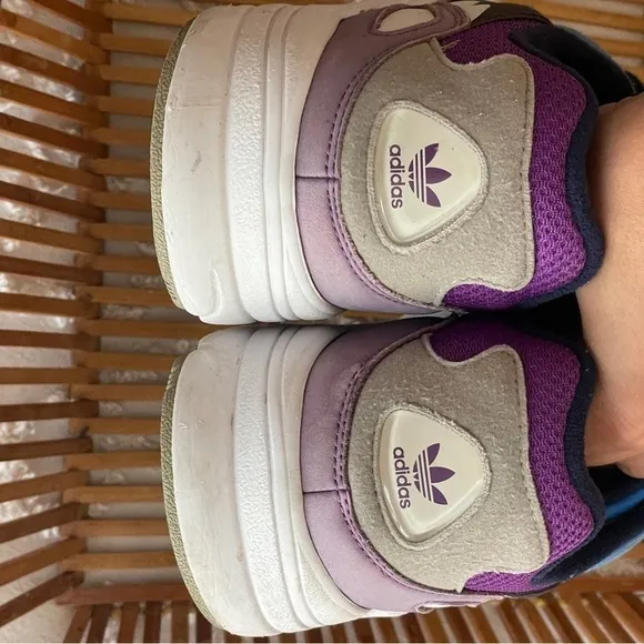 Adidas Blue Purple Chunky Sneakers sz 9