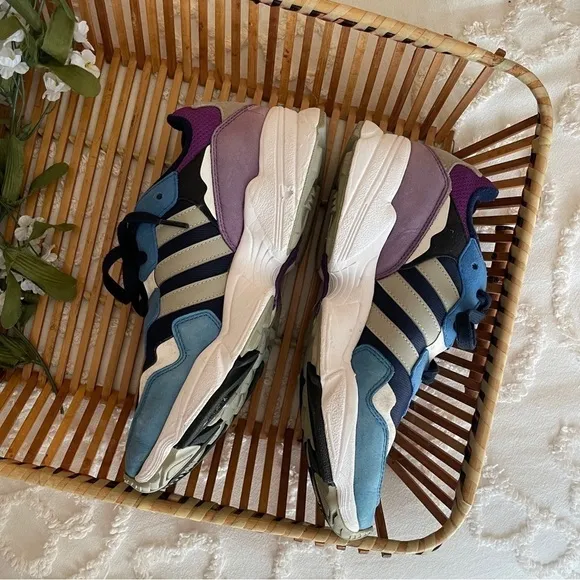 Adidas Blue Purple Chunky Sneakers sz 9