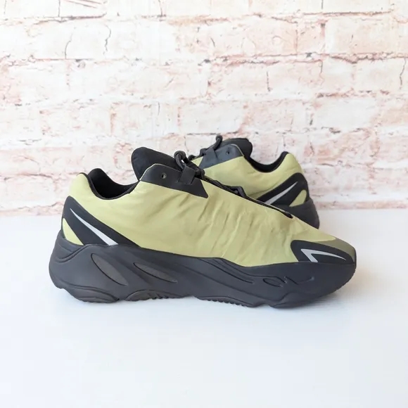 Adidas Green and Black Sneakers with Modern Silhouette