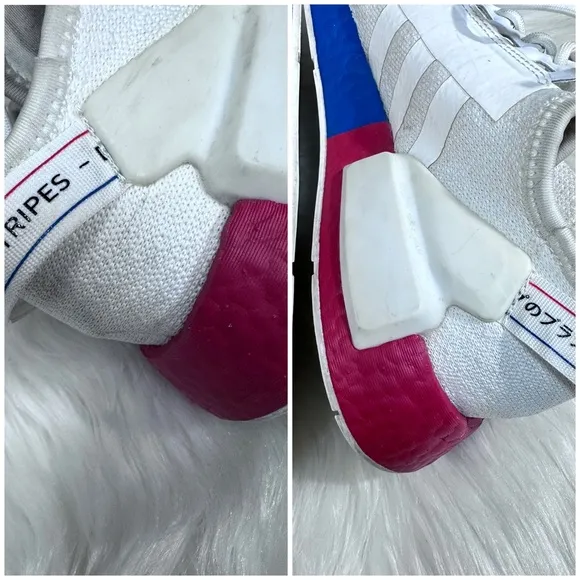Adidas NMD Red/White/Blue Sneakers