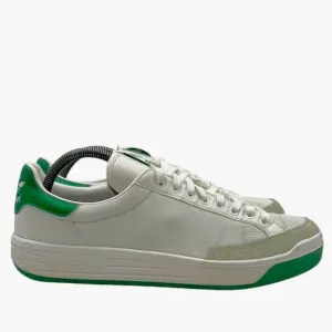 adidas Rod Laver Shoes Men Size 9.5 White Lucky Green BB8562 Sneakers