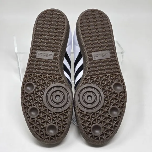 Adidas Samba OG J Kids Footwear Casual Sneakers White Black IE3675 Size 5.5 New