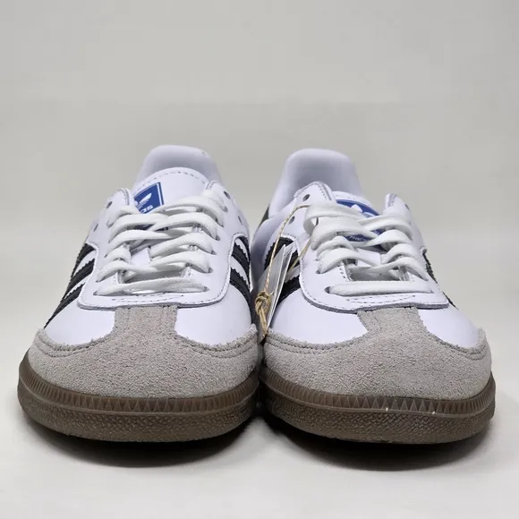 Adidas Samba OG J Kids Footwear Casual Sneakers White Black IE3675 Size 5.5 New