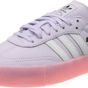 Adidas Sambarose Lilac and Pink Sneakers