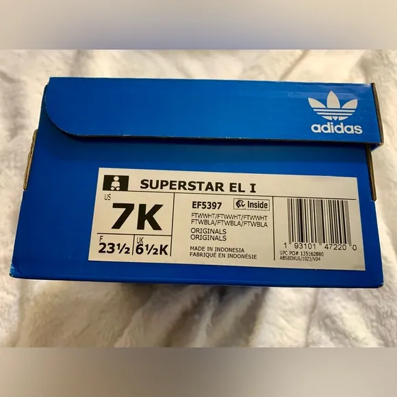 Adidas Superstar Sneakers (7K; White)