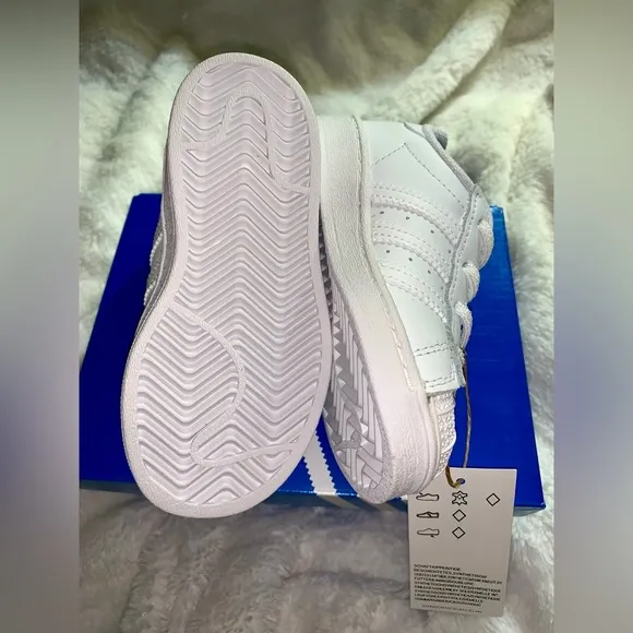 Adidas Superstar Sneakers (7K; White)