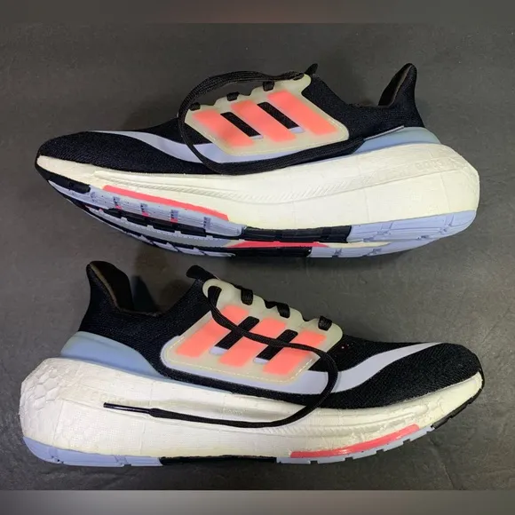 Adidas Ultra Boost 21 Light Women’s “Black Lucid Pink” Sneakers Shoe Size- 7