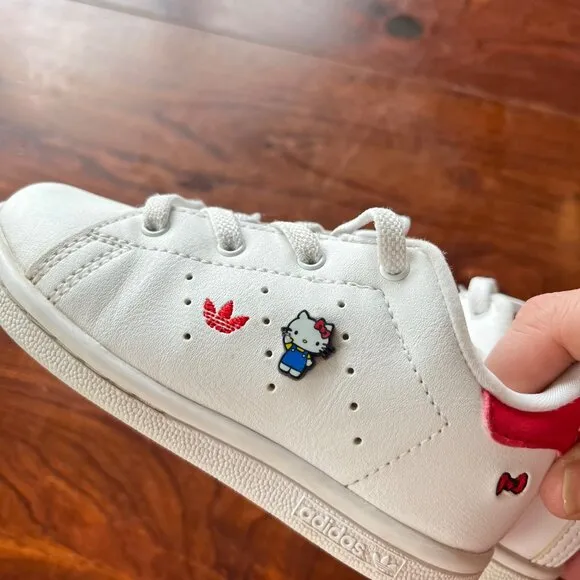 Adidas X Hello Kitty Toddler Stan Smith Sneakers- Size 7