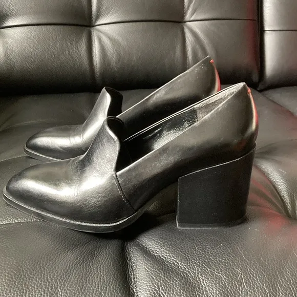 Aeyde Allyson Block Heeled Loafers