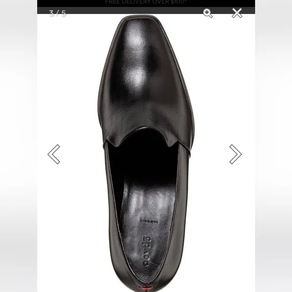 Aeyde Allyson Block Heeled Loafers